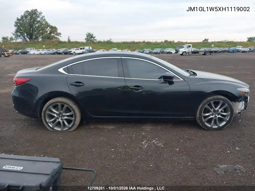 2017 MAZDA 6 VIN JM1GL1W5XH1119002 — фото 14