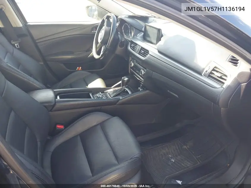 2017 MAZDA 6 VIN JM1GL1V57H1136194 — фото 5
