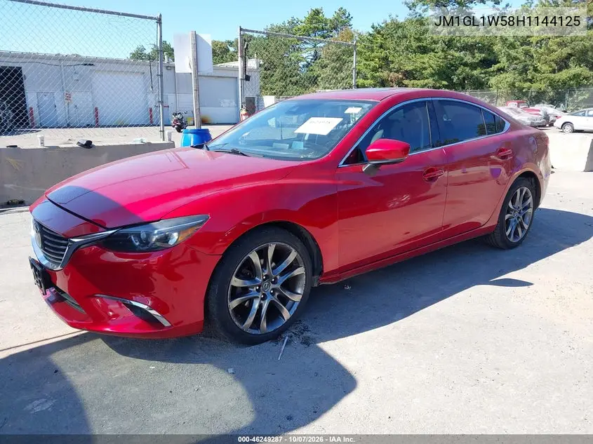 2017 MAZDA 6 VIN JM1GL1W58H1144125 — фото 2