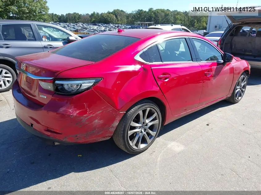 2017 MAZDA 6 VIN JM1GL1W58H1144125 — фото 4
