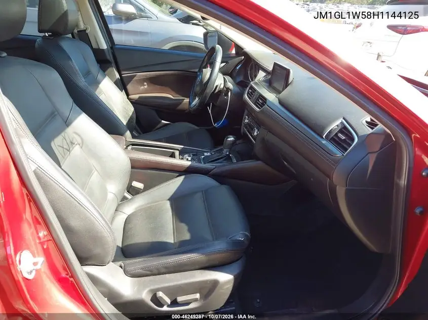 2017 MAZDA 6 VIN JM1GL1W58H1144125 — фото 5