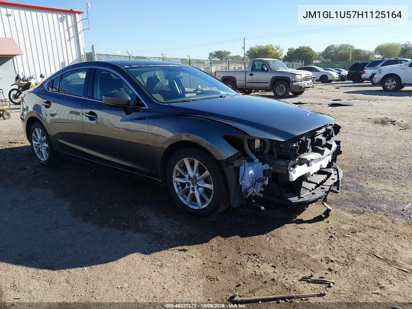 MAZDA 6 2017, VIN JM1GL1U57H1125164