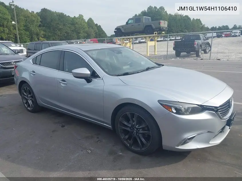 MAZDA 6 2017, VIN JM1GL1W54H1106410