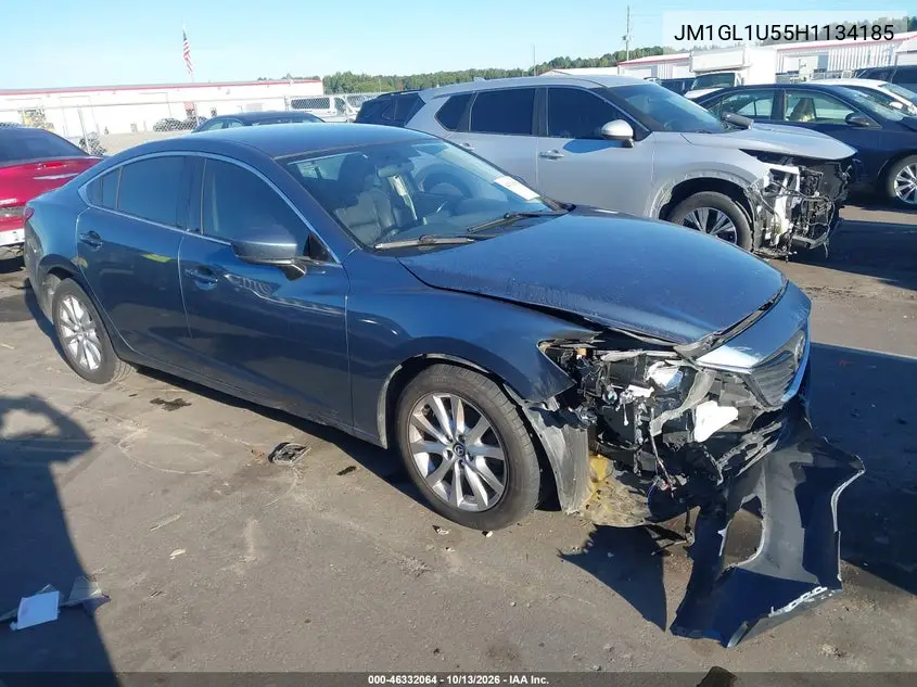 MAZDA 6 2017, VIN JM1GL1U55H1134185