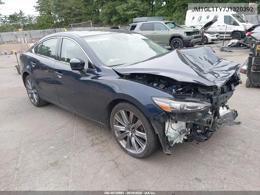 MAZDA 6 2018, VIN JM1GL1TY7J1320392