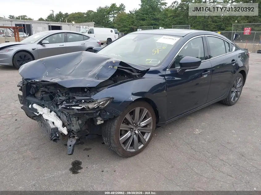 2018 MAZDA 6 VIN JM1GL1TY7J1320392 — фото 2