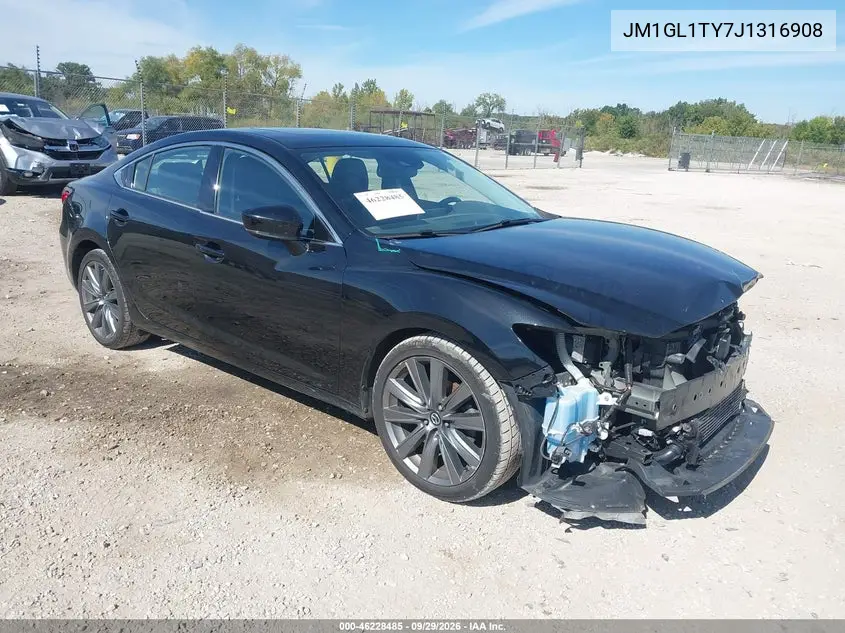 MAZDA 6 2018, VIN JM1GL1TY7J1316908