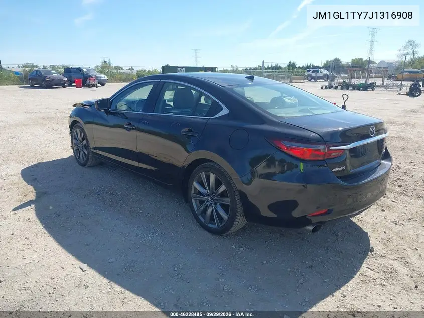2018 MAZDA 6 VIN JM1GL1TY7J1316908 — фото 3