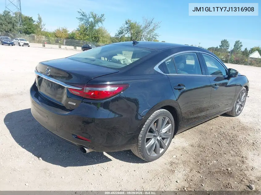 2018 MAZDA 6 VIN JM1GL1TY7J1316908 — фото 4
