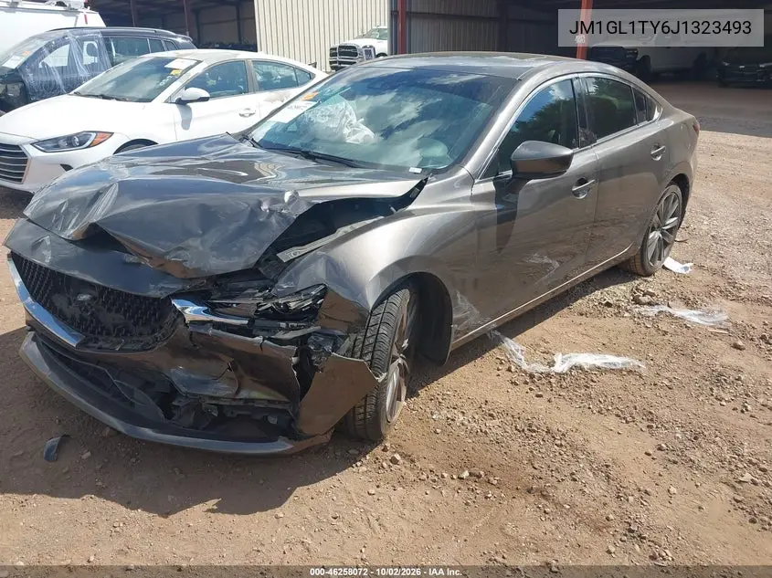 2018 MAZDA 6 VIN JM1GL1TY6J1323493 — фото 2