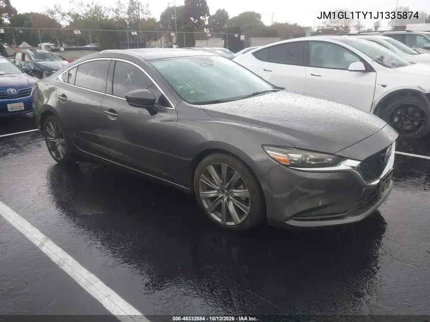 MAZDA 6 2018, VIN JM1GL1TY1J1335874