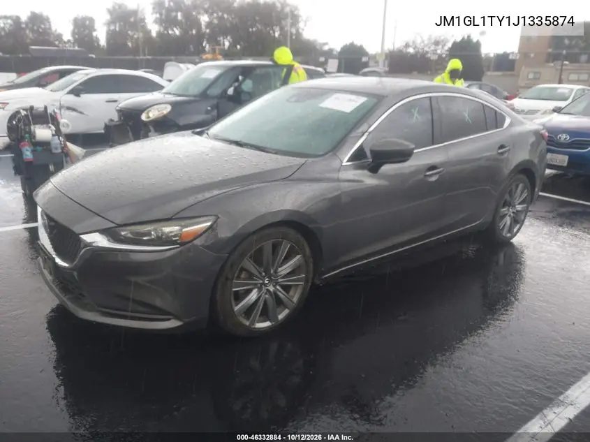 2018 MAZDA 6 VIN JM1GL1TY1J1335874 — фото 2