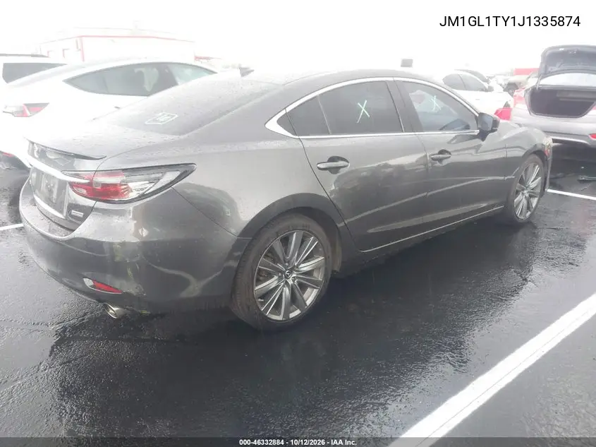 2018 MAZDA 6 VIN JM1GL1TY1J1335874 — фото 4