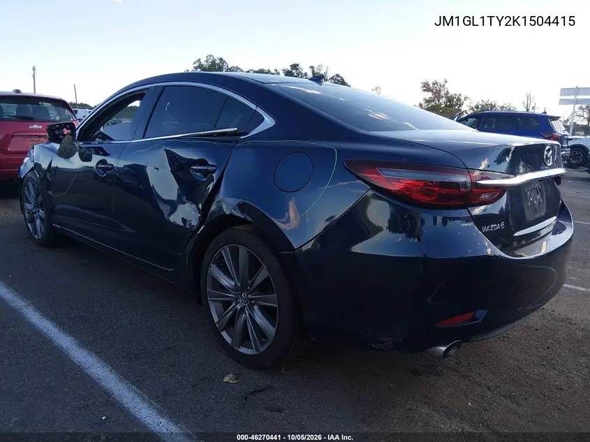 2019 MAZDA 6 VIN JM1GL1TY2K1504415 — фото 3