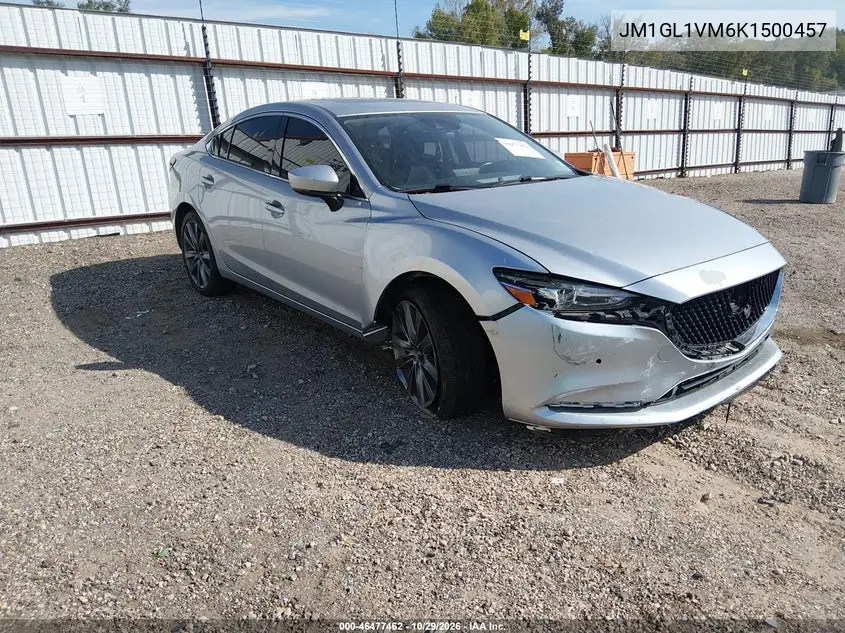 MAZDA 6 2019, VIN JM1GL1VM6K1500457