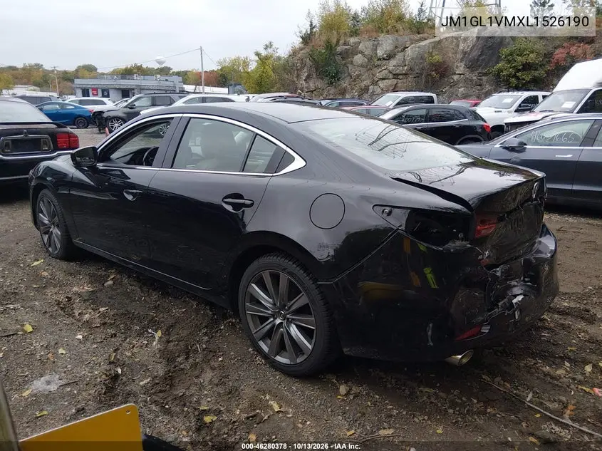 2020 MAZDA 6 VIN JM1GL1VMXL1526190 — фото 3