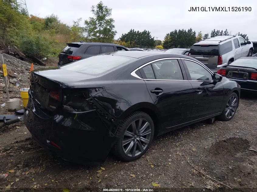 2020 MAZDA 6 VIN JM1GL1VMXL1526190 — фото 4