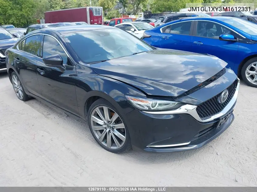MAZDA 6 2021, VIN JM1GL1XY3M1612331