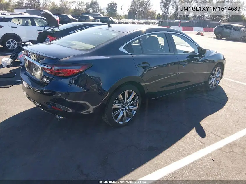 2021 MAZDA 6 VIN JM1GL1XY1M1614689 — фото 4