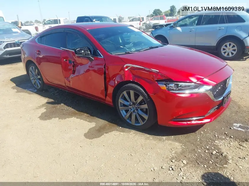 MAZDA 6 2021, VIN JM1GL1VM8M1609389