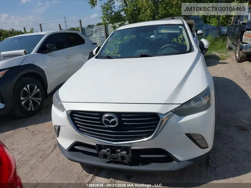 2016 MAZDA CX-3 VIN JM1DKBC7XG0106465 — фото 12