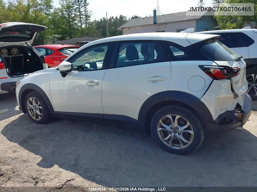 2016 MAZDA CX-3 VIN JM1DKBC7XG0106465 — фото 14