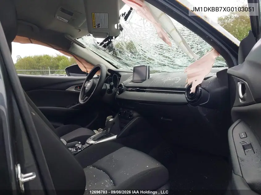 2016 MAZDA CX-3 VIN JM1DKBB7XG0103051 — фото 5