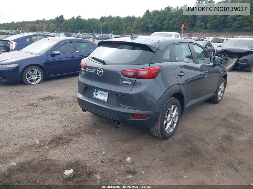 2016 MAZDA CX-3 VIN JM1DKFC79G0139027 — фото 4