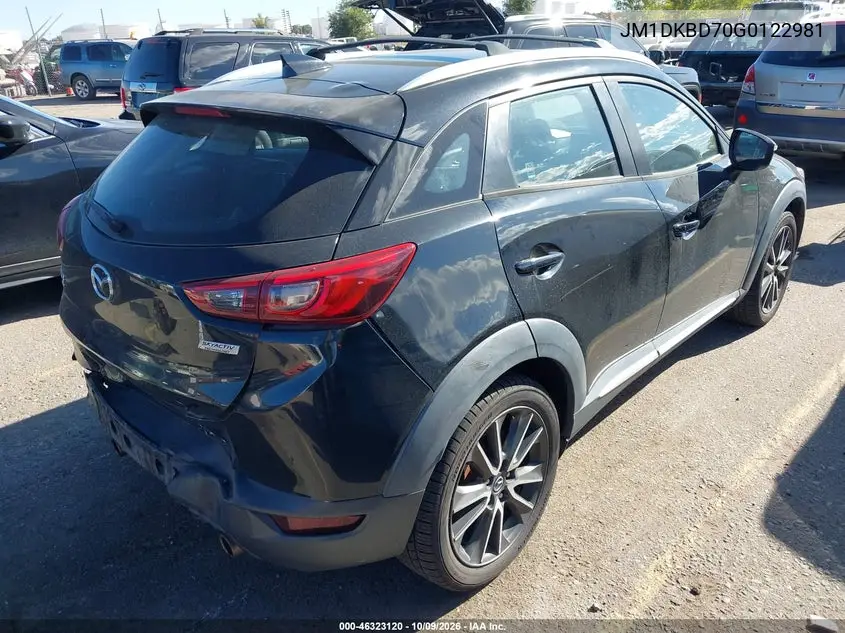 2016 MAZDA CX-3 VIN JM1DKBD70G0122981 — фото 4