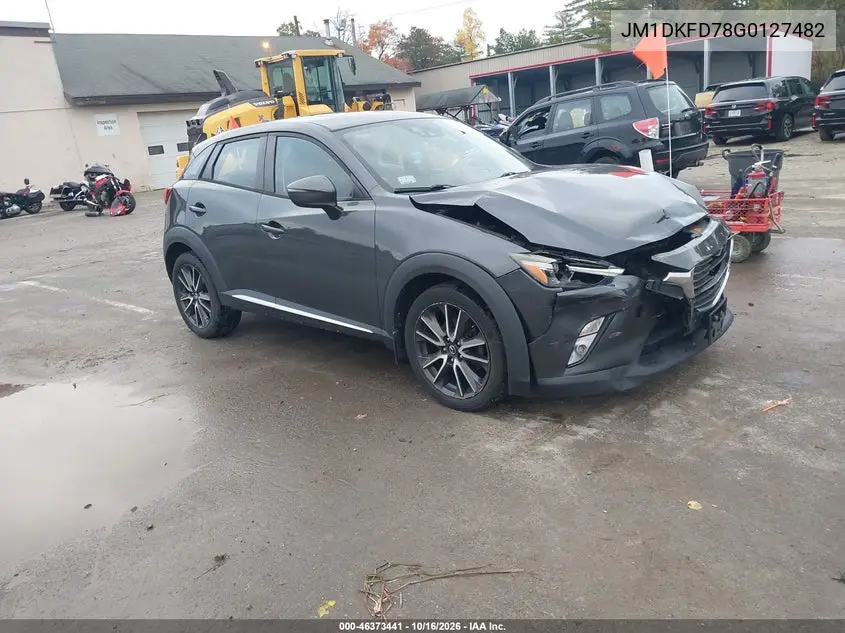 MAZDA CX-3 2016, VIN JM1DKFD78G0127482