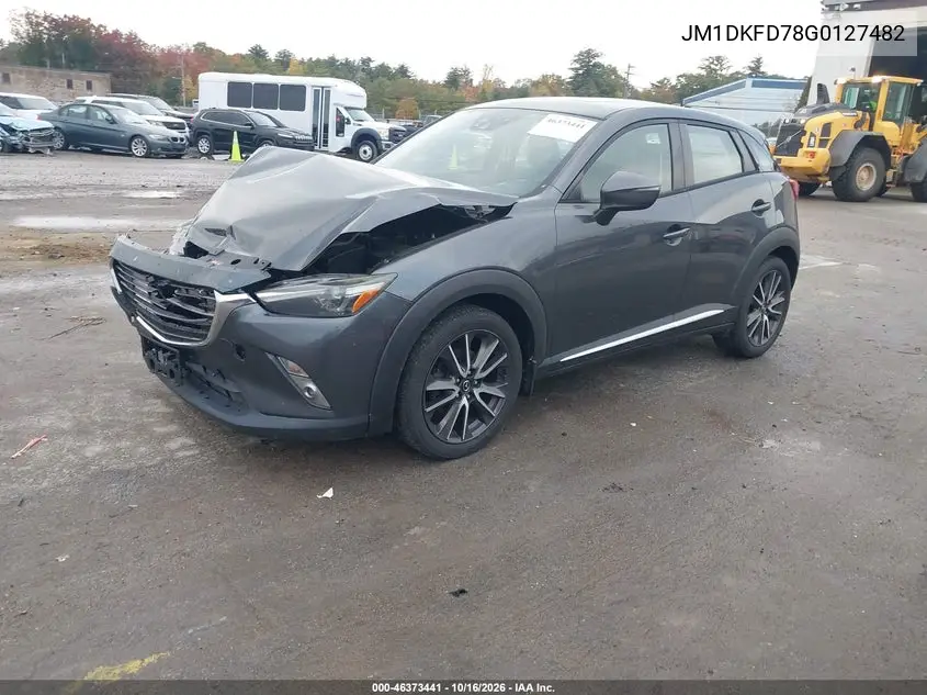 2016 MAZDA CX-3 VIN JM1DKFD78G0127482 — фото 2