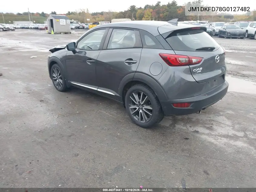 2016 MAZDA CX-3 VIN JM1DKFD78G0127482 — фото 3