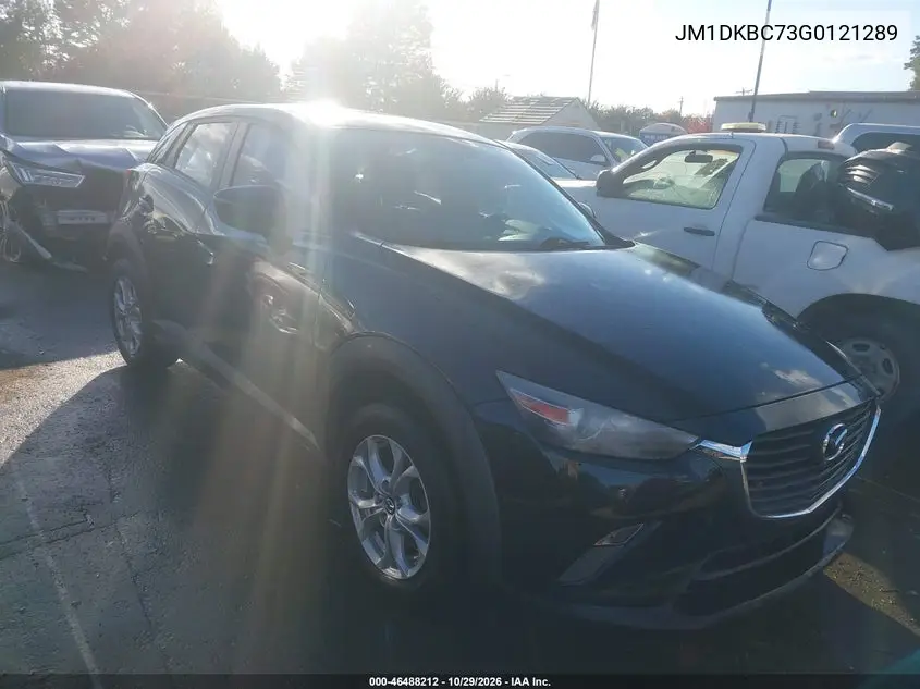 MAZDA CX-3 2016, VIN JM1DKBC73G0121289