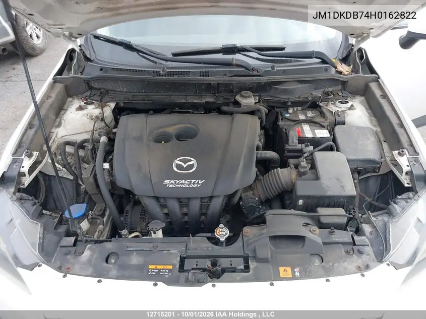 2017 MAZDA CX-3 VIN JM1DKDB74H0162822 — фото 10