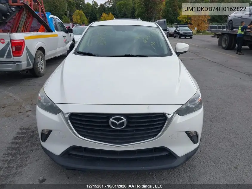 2017 MAZDA CX-3 VIN JM1DKDB74H0162822 — фото 12