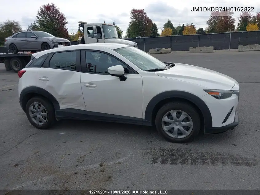 2017 MAZDA CX-3 VIN JM1DKDB74H0162822 — фото 13