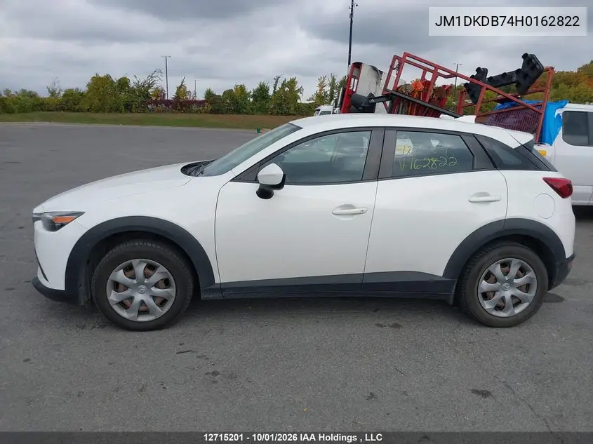 2017 MAZDA CX-3 VIN JM1DKDB74H0162822 — фото 14