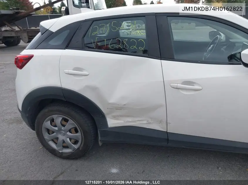 2017 MAZDA CX-3 VIN JM1DKDB74H0162822 — фото 6