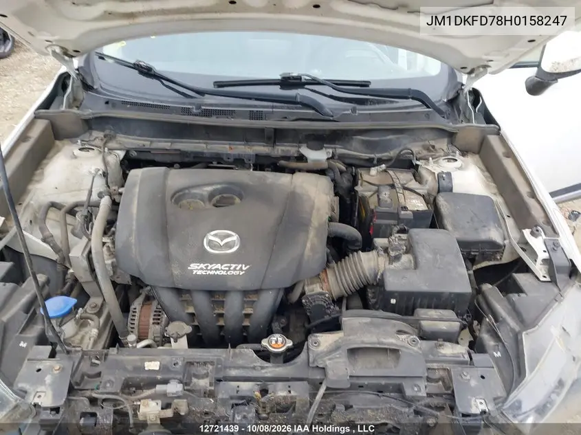 2017 MAZDA CX-3 VIN JM1DKFD78H0158247 — фото 10