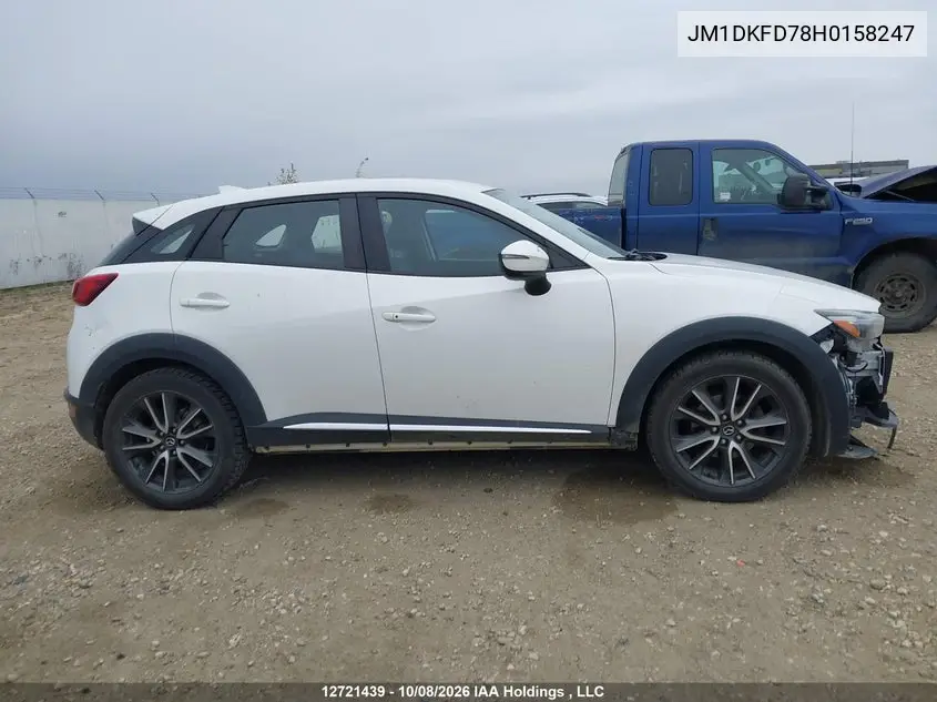2017 MAZDA CX-3 VIN JM1DKFD78H0158247 — фото 13