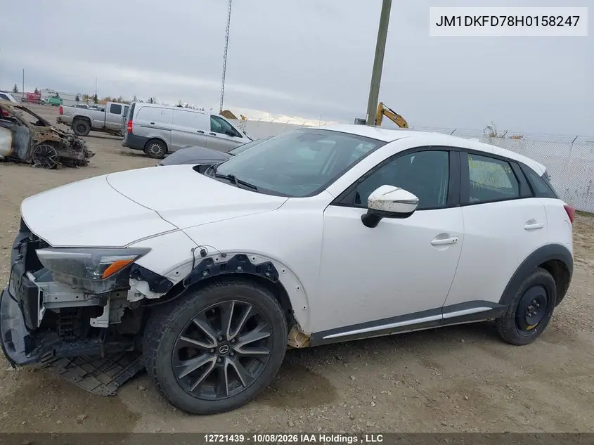 2017 MAZDA CX-3 VIN JM1DKFD78H0158247 — фото 14