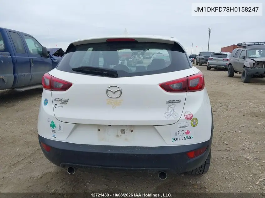 2017 MAZDA CX-3 VIN JM1DKFD78H0158247 — фото 16