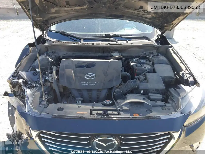 2018 MAZDA CX-3 VIN JM1DKFD73J0332053 — фото 10