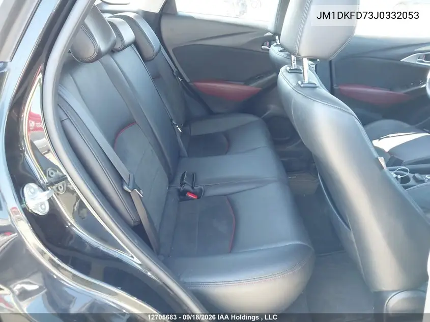 2018 MAZDA CX-3 VIN JM1DKFD73J0332053 — фото 8