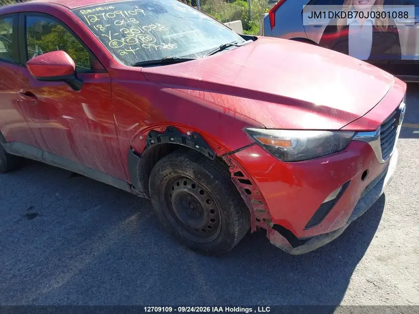 2018 MAZDA CX-3 VIN JM1DKDB70J0301088 — фото 20