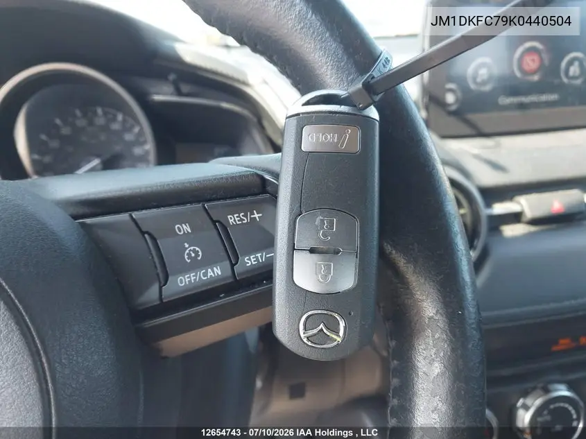2019 MAZDA CX-3 VIN JM1DKFC79K0440504 — фото 10