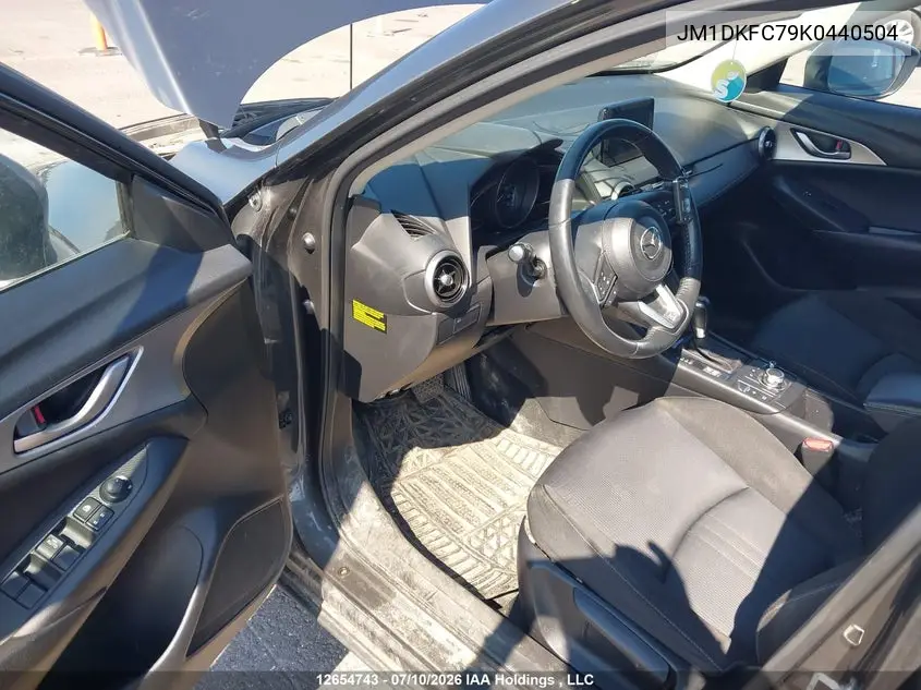 2019 MAZDA CX-3 VIN JM1DKFC79K0440504 — фото 17