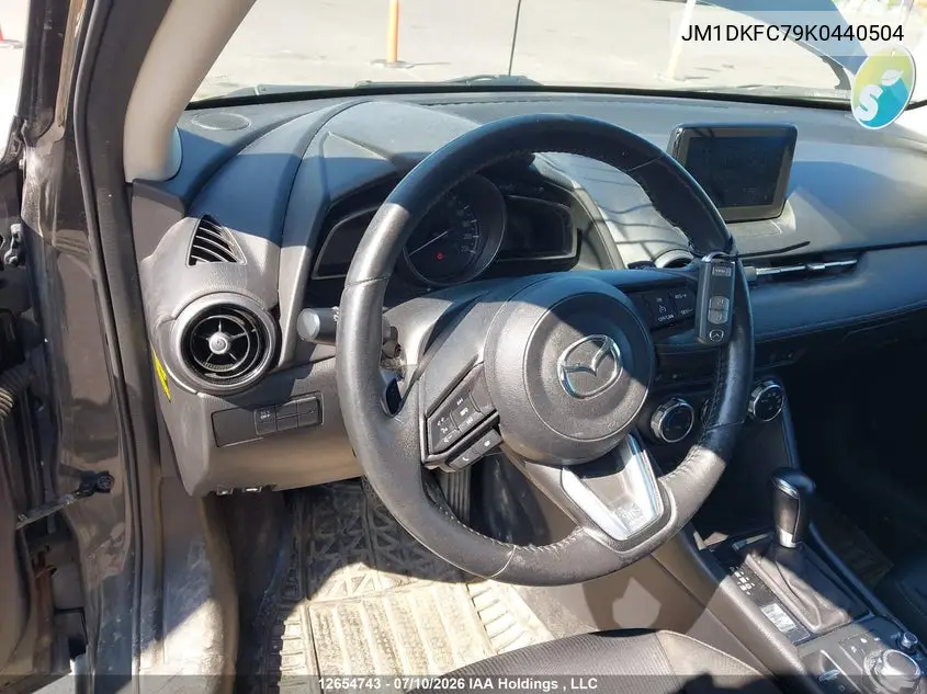 2019 MAZDA CX-3 VIN JM1DKFC79K0440504 — фото 18