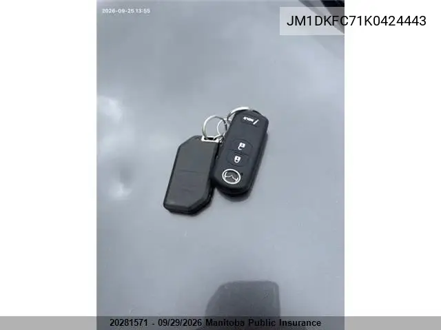 2019 MAZDA CX-3 VIN JM1DKFC71K0424443 — фото 11