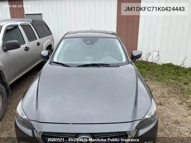 2019 MAZDA CX-3 VIN JM1DKFC71K0424443 — фото 6